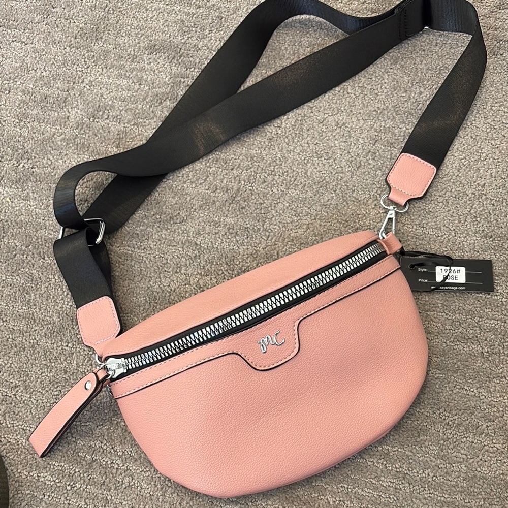 Miss Caprice  Pink Crossbody Bag